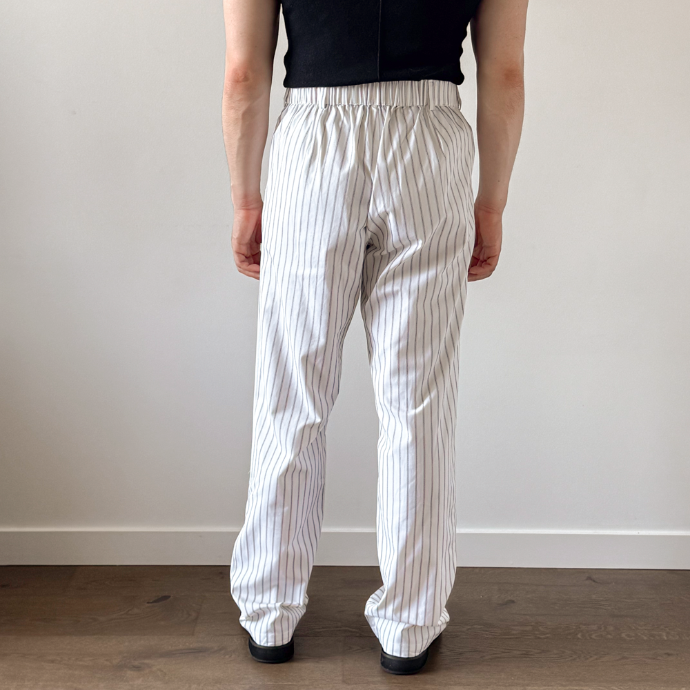 Straight Leg Trouser – Salt