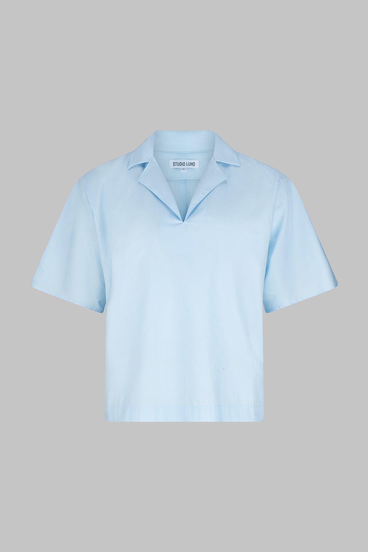Short Sleeve Work Shirt - Light Blue