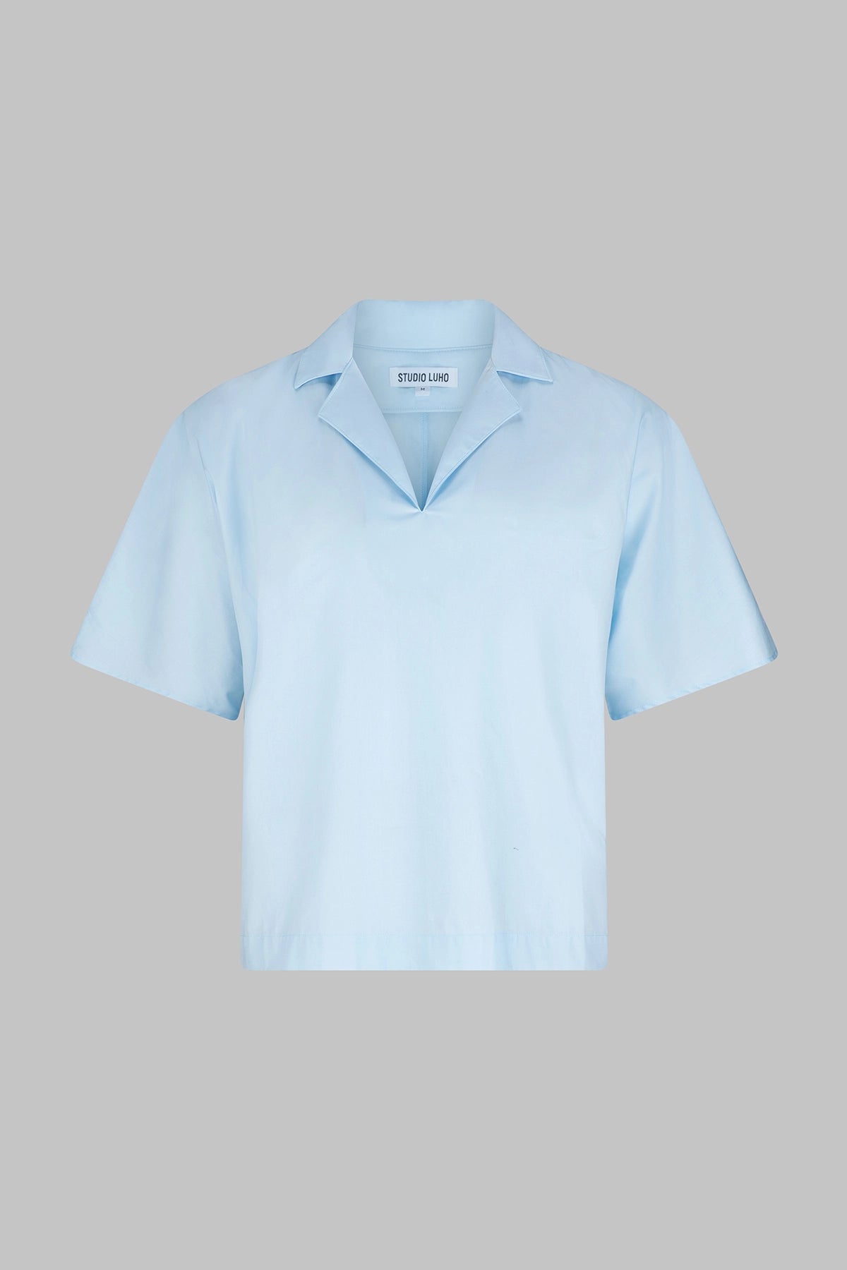 SHORT SLEEVE WORK SHIRT - LIGHT BLUE
