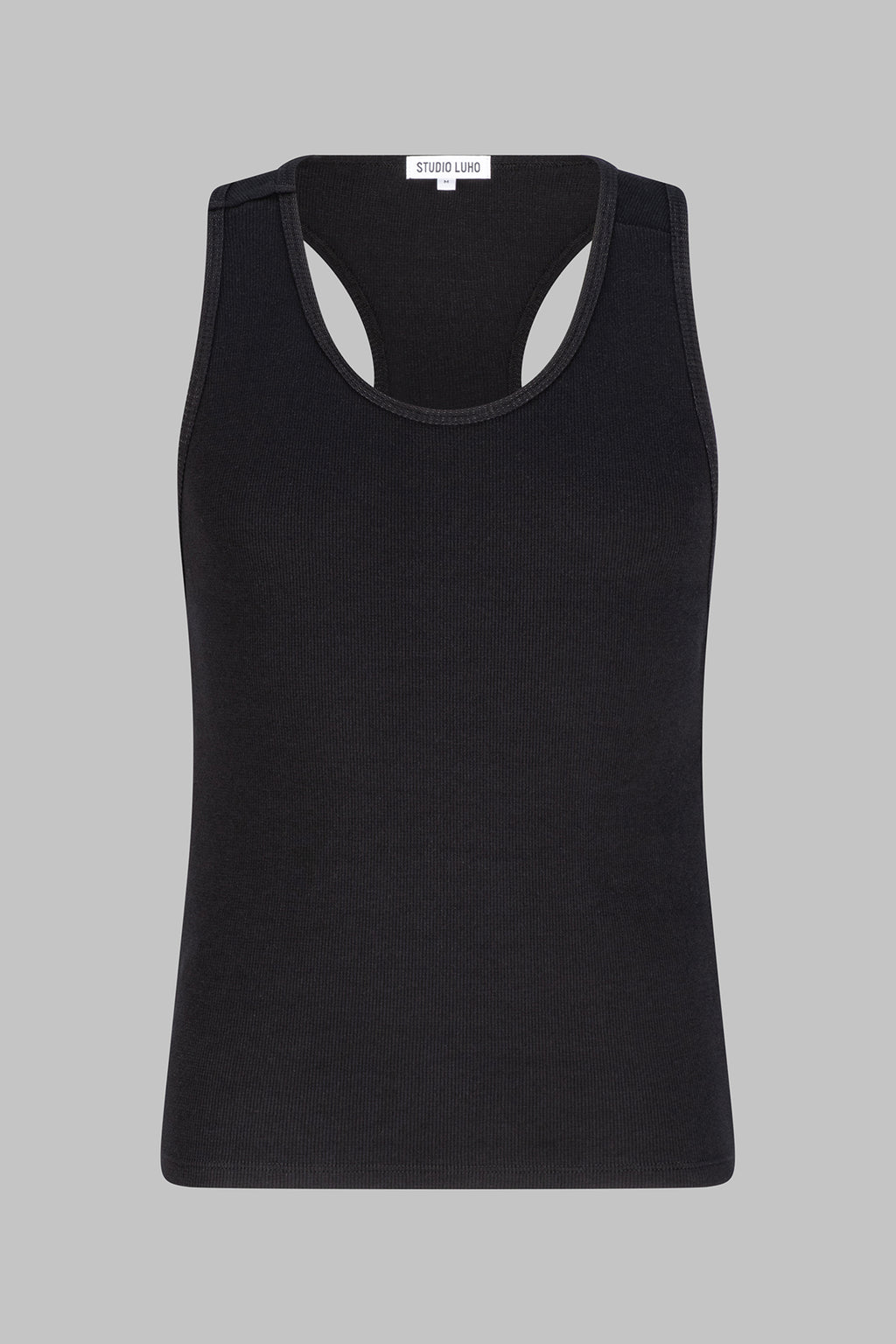 Organic Cotton Studio Tank - Black