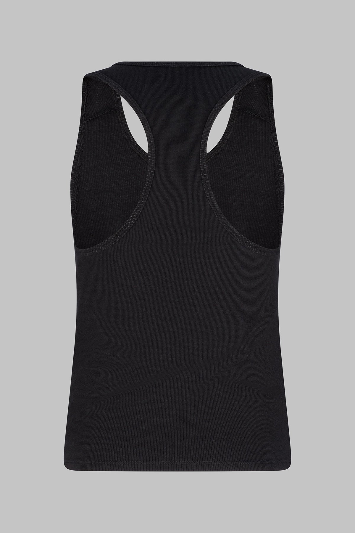 ORGANIC COTTON STUDIO TANK - BLACK