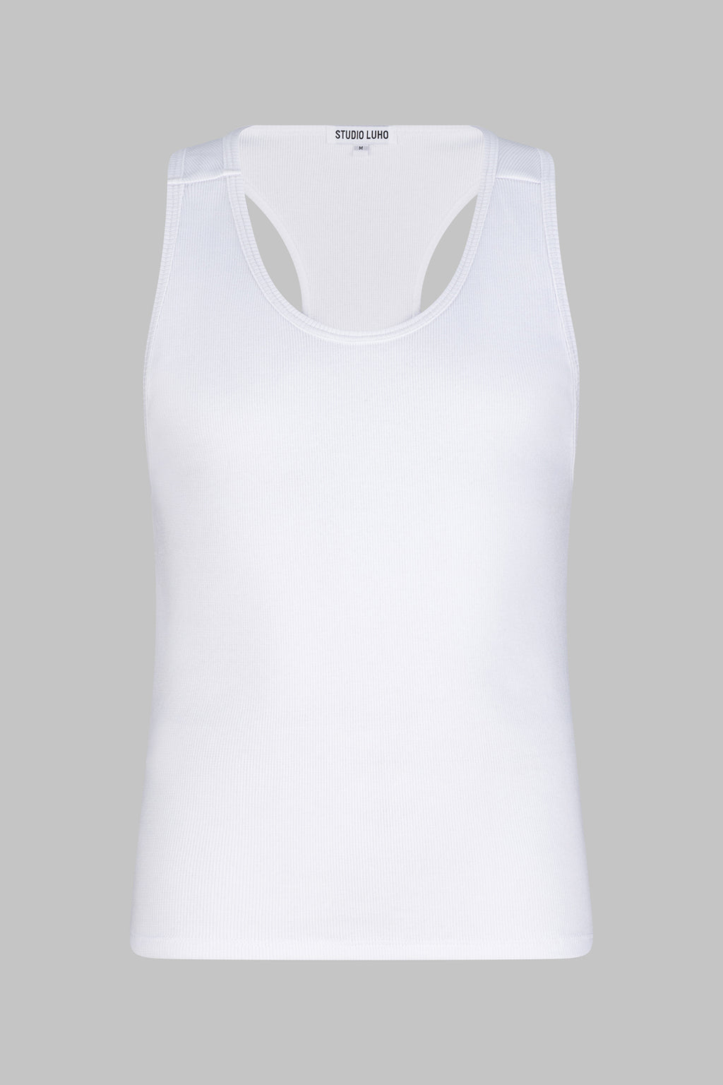 Organic Cotton Studio Tank - White