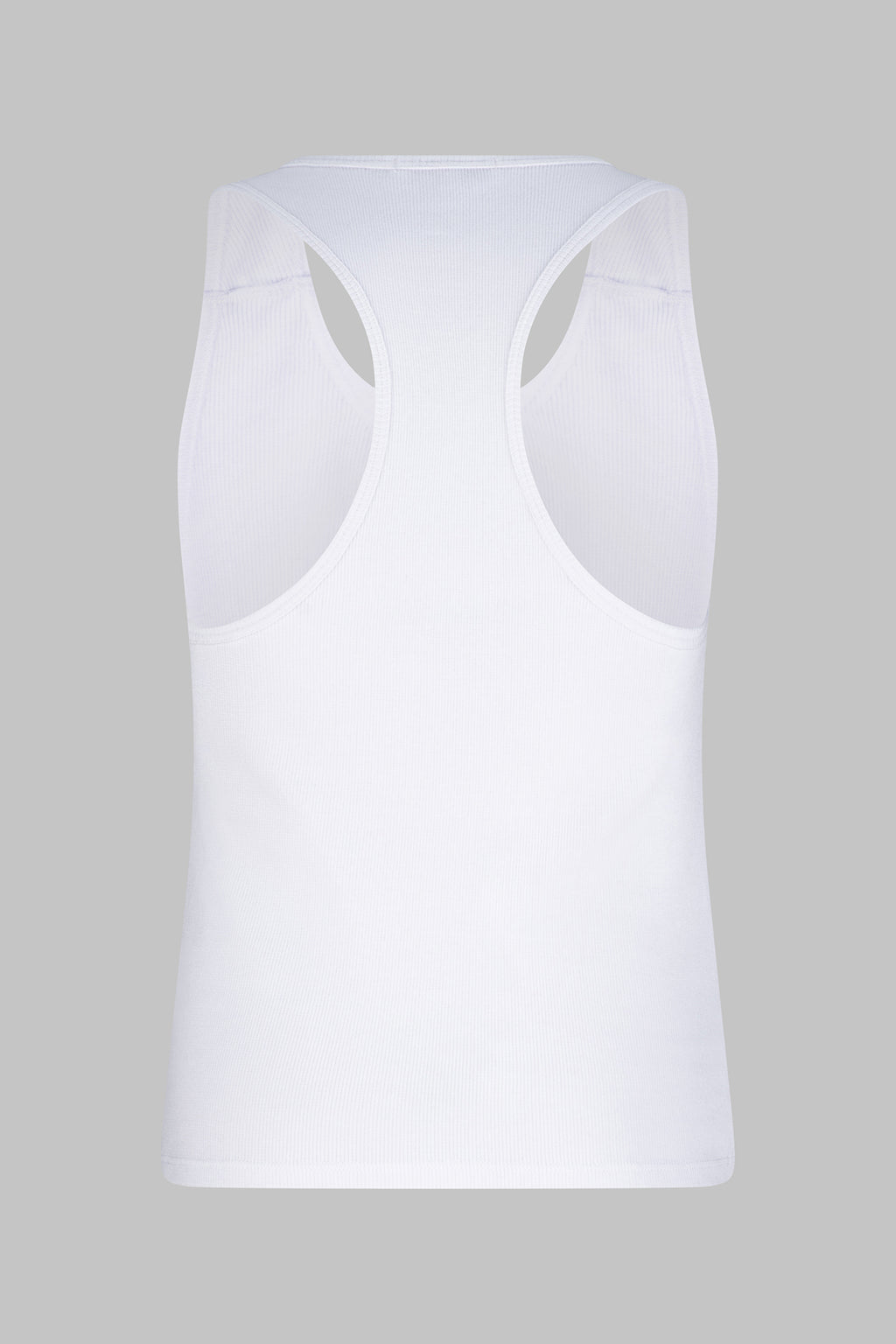 Organic Cotton Studio Tank - White