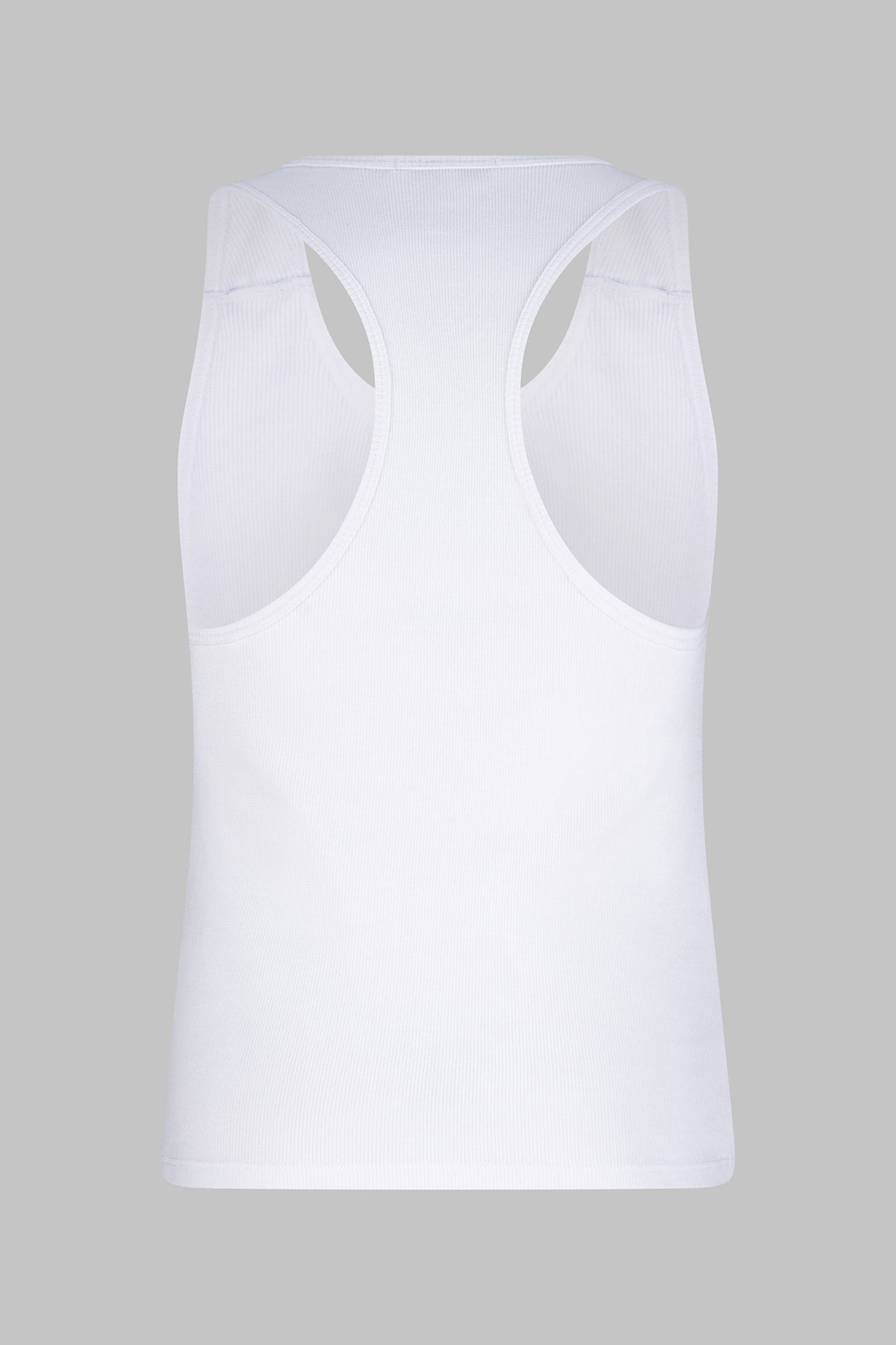 Organic Cotton Studio Tank - White
