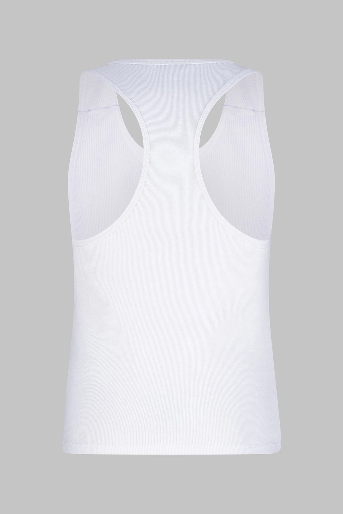 ORGANIC COTTON STUDIO TANK -WHITE