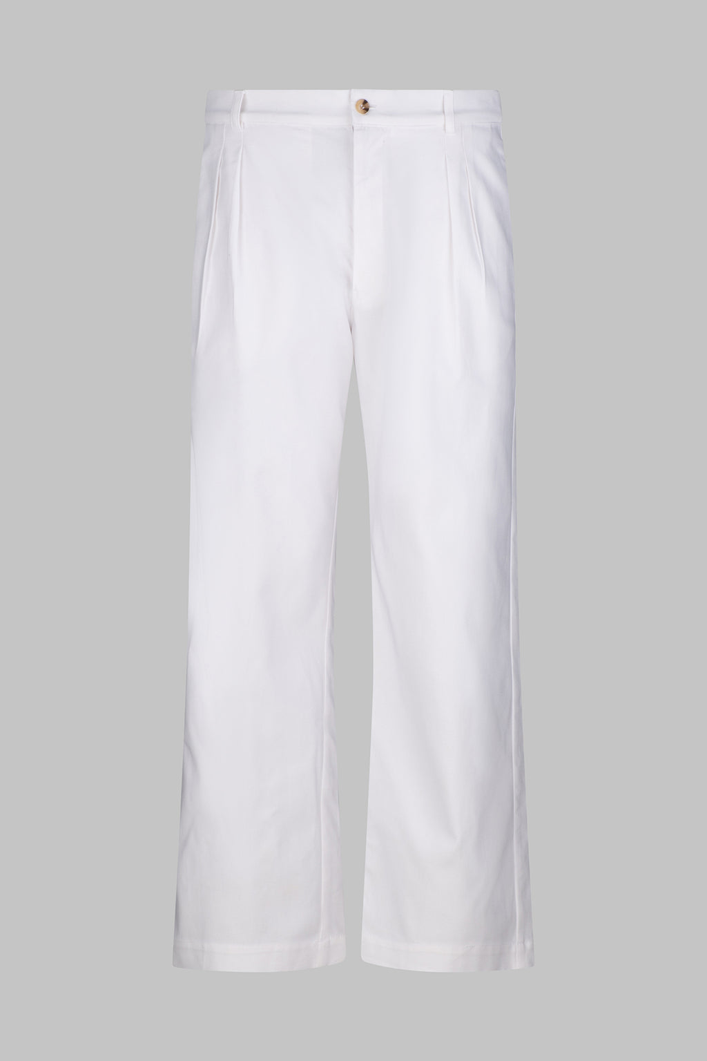 Cotton Work Trouser - White