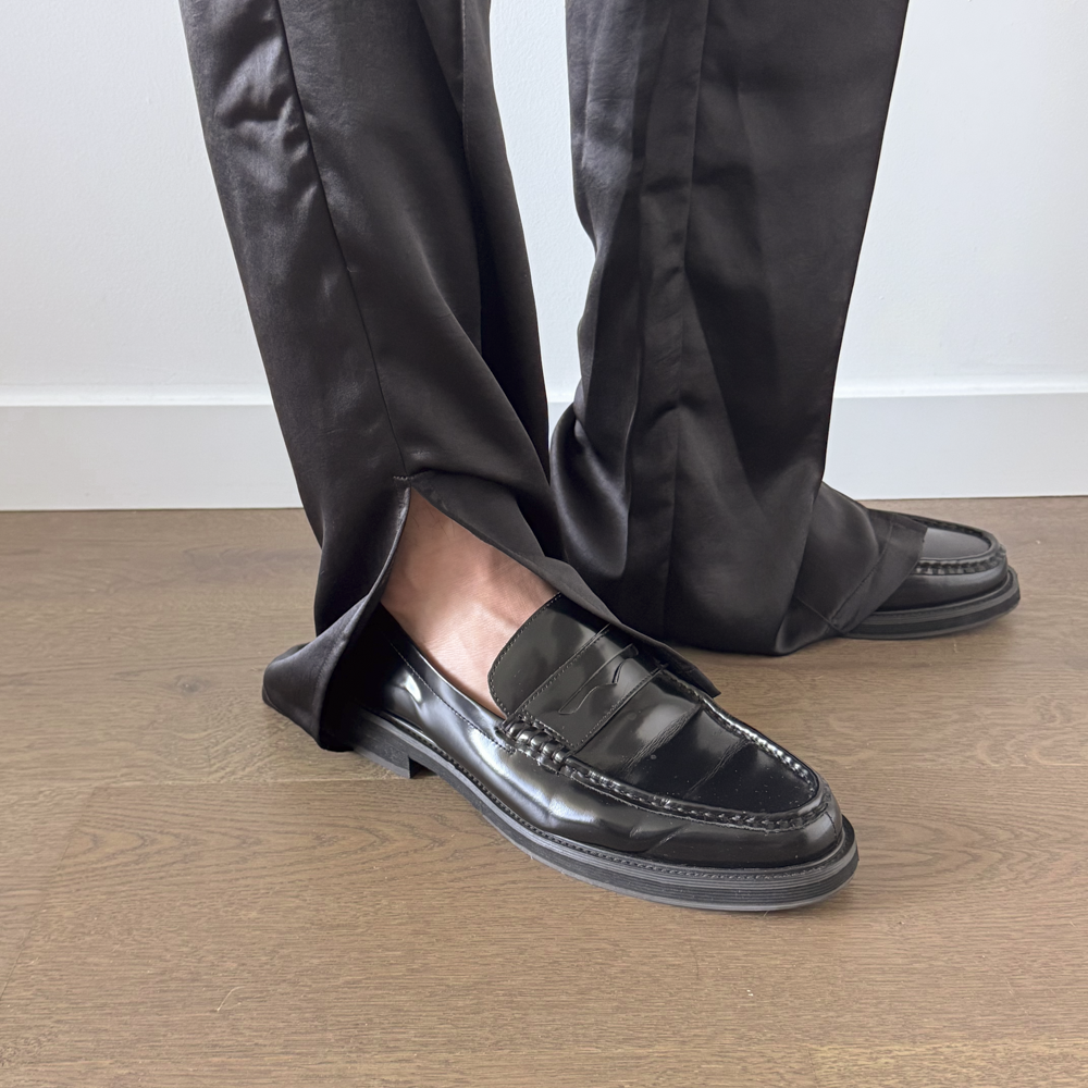 Side-Split Trouser – Black