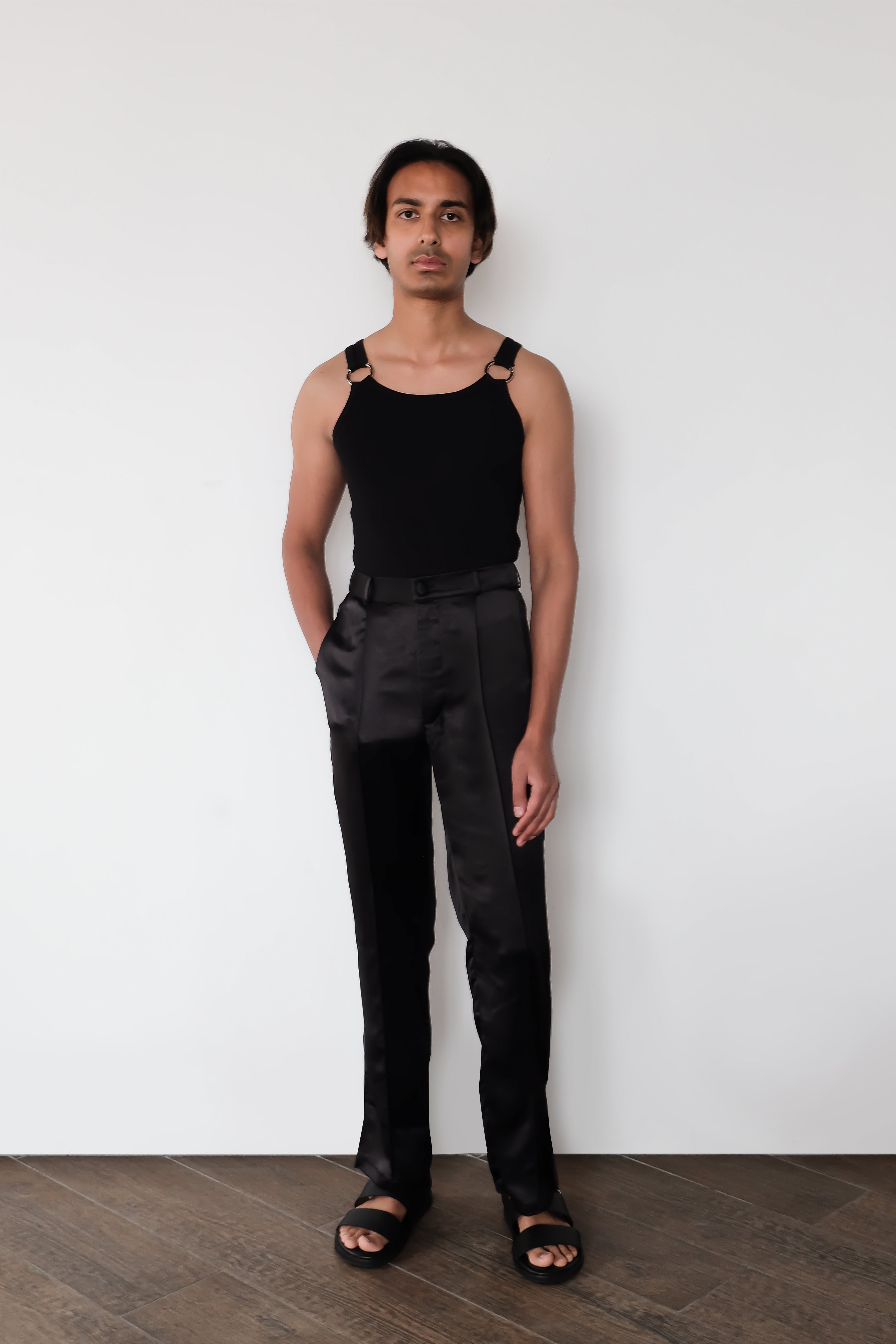 Heavyweight Cotton Restraint Tank – Black