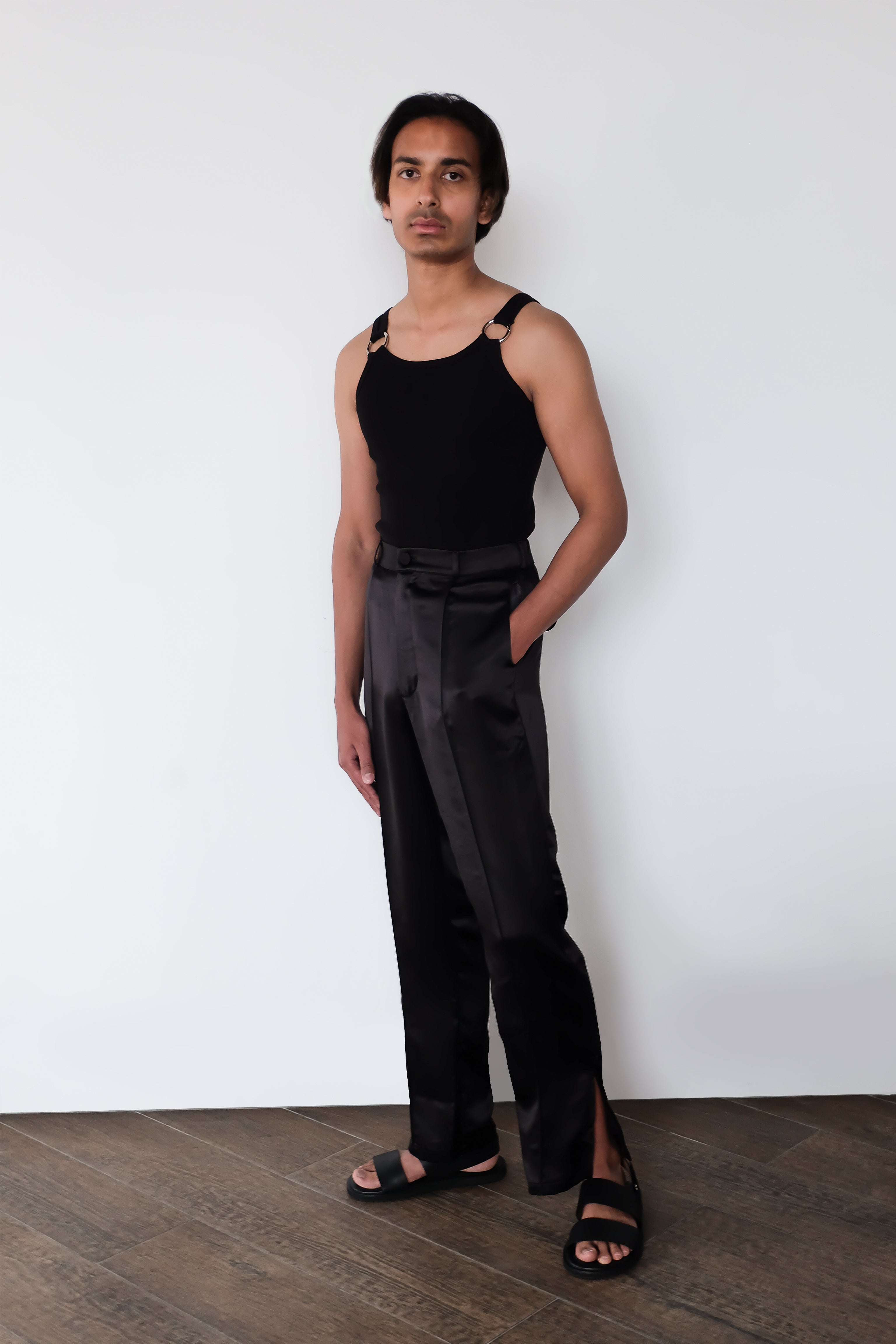 Heavyweight Cotton Restraint Tank – Black