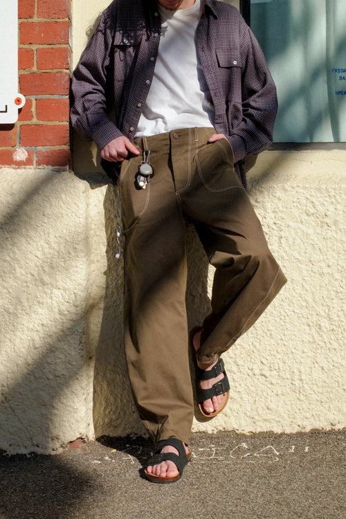 FATIGUE TROUSER - JAPANESE OLIVE TWILL
