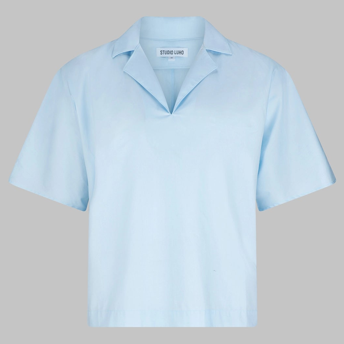 SHORT SLEEVE WORK SHIRT - LIGHT BLUE