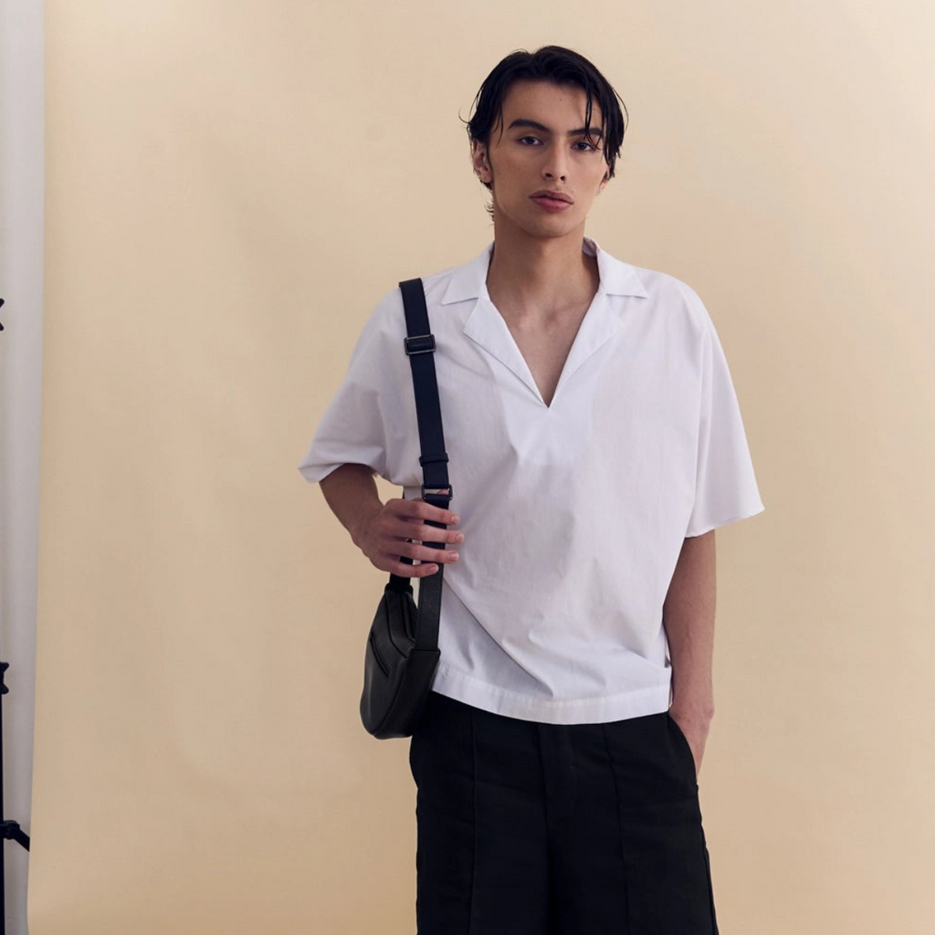 SHORT SLEEVE WORK SHIRT - WHITE